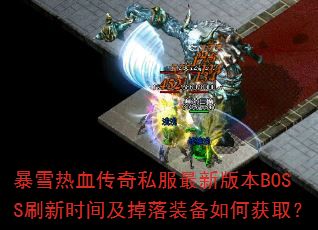 ѩѪ˽°汾BOSSˢʱ估װλȡ
