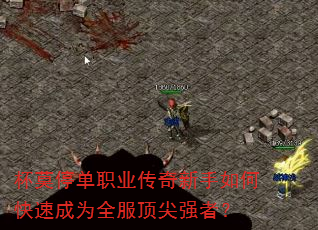 杯莫停单职业传奇新手如何快速成为全服顶尖强者? 杯莫停单职业传奇新手如何快速成为全服顶尖强者?