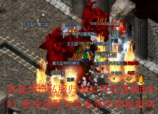 Ѫ˽οˢBOSSְҵװǿռָ