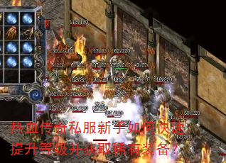 热血传奇私服新手如何快速提升等级并获取稀有装备? 热血传奇私服新手如何快速提升等级并获取稀有装备?