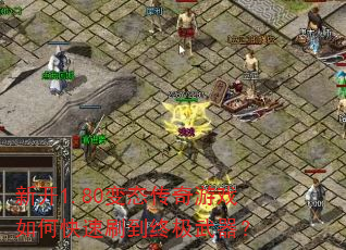 新开1.80变态传奇游戏如何快速刷到终极武器? 新开1.80变态传奇游戏如何快速刷到终极武器?