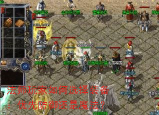 法师玩家如何选择装备:优先防御还是魔法? 法师玩家如何选择装备:优先防御还是魔法?