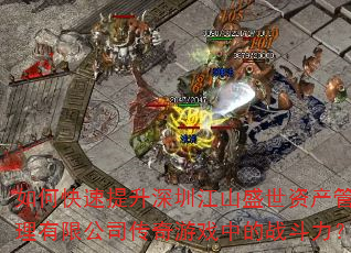 如何快速提升深圳江山盛世资产管理有限公司传奇游戏中的战斗力? 如何快速提升深圳江山盛世资产管理有限公司传奇游戏中的战斗力?