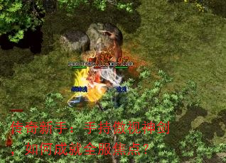 传奇新手:手持傲视神剑,如何成就全服焦点? 传奇新手:手持傲视神剑,如何成就全服焦点?