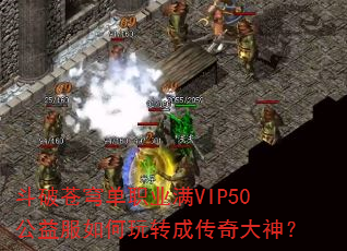 斗破苍穹单职业满VIP50公益服如何玩转成传奇大神? 斗破苍穹单职业满VIP50公益服如何玩转成传奇大神?